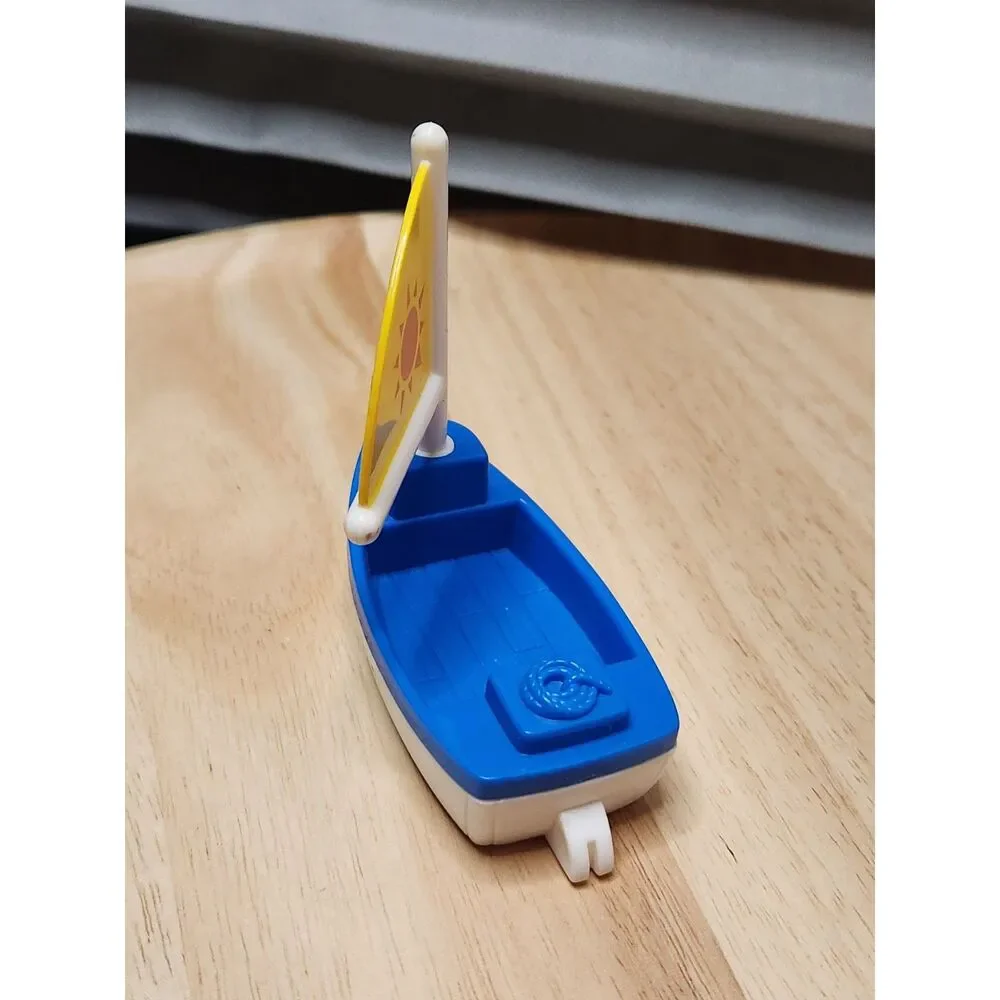 GeoTrax Ocean Cargo Transporter & Skiff 2004 Fisher‑Price